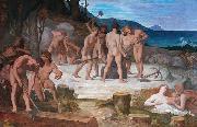 Pierre Puvis de Chavannes Musee de Picardie. cliche H.Maertens oil on canvas